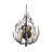 Bask 2-Light Crystal Wall Sconce - Matte Black/French Gold