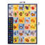 ABC Alphabet Grid, panneaux pastel, tapis pour enfants, multi, envers antidérapant-287839581