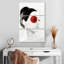 Peinture de visage de drapeau japonais Leisha-108612509