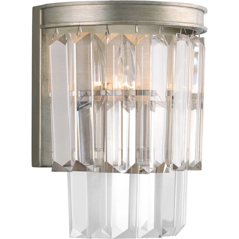 Plafonnier encastré 1 lumière Khairee, Crête argent
