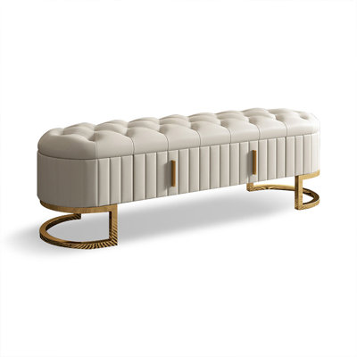 Furaha Upholstered Storage Bench