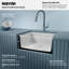 Évier de cuisine à simple cuve 24 3/8 po x 19 1/8 po Karran Quartz-61825437
