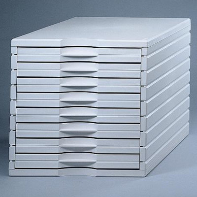 28.5cm H x 28.5cm W x 39.5cm Desk File Pedestal