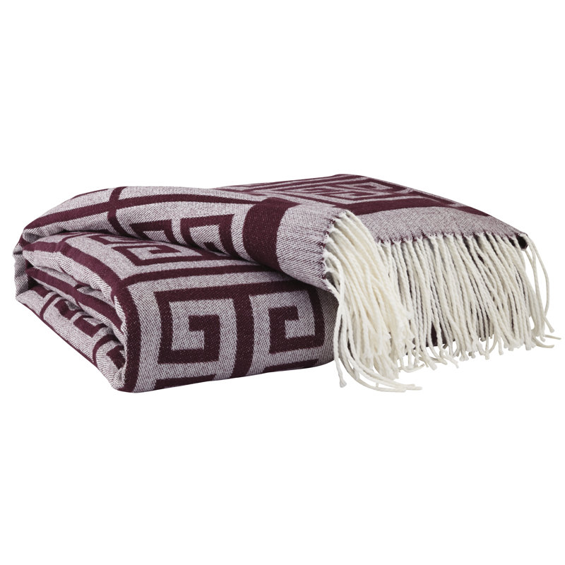 Anitra Throw, Plum
