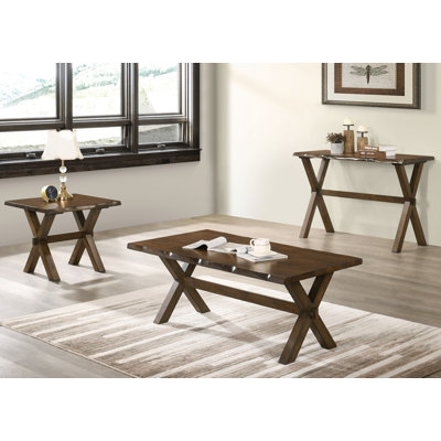 Ensemble de tables basses 3 pièces Esmeralda