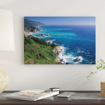 " Big Sur Coast From Near Grimes Point, California " by Tim Fitzharris
