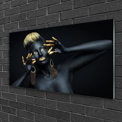 People Women - Unframed Photograph on Glass