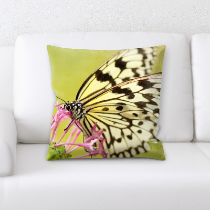 Microsuede Throw Pillow