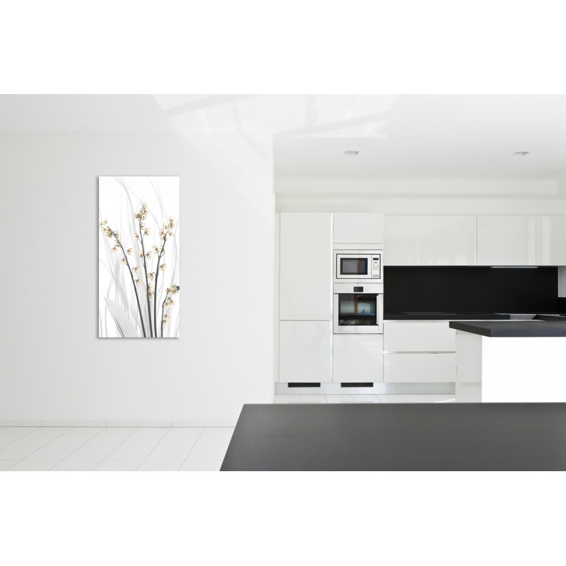 «Delightful Oasis 2», toile tendue par Albert Koetsier, H 48 po x l 24 po x P 1,5 po