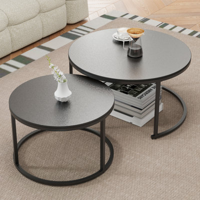 Ensemble de tables basses gigognes Sintered Stone