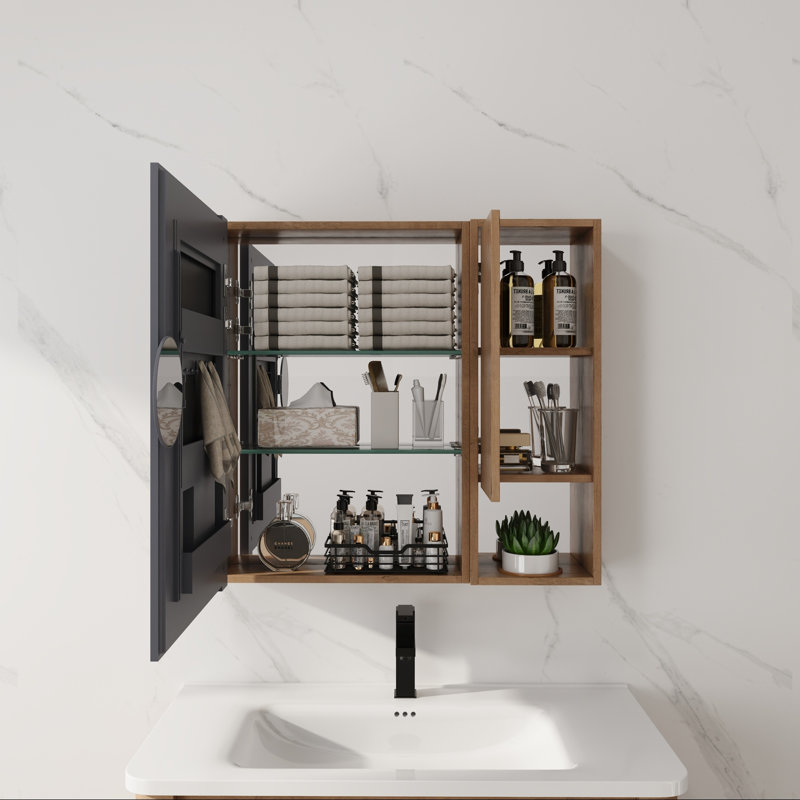 Armoire de salle de bain avec miroir