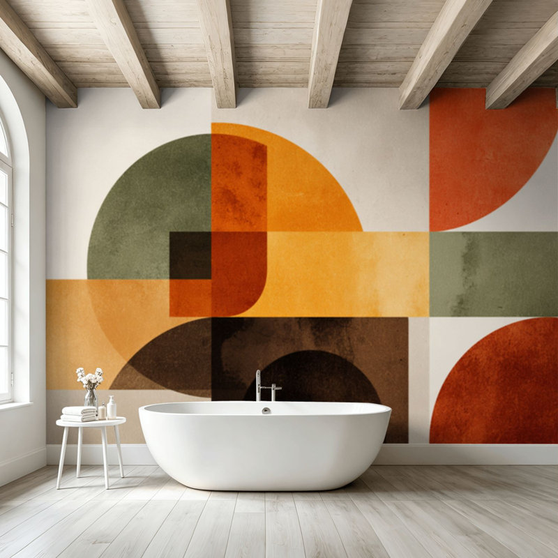 Adhésif mural amovible auto-adhésif et amovible, 99.6" L x 144" W