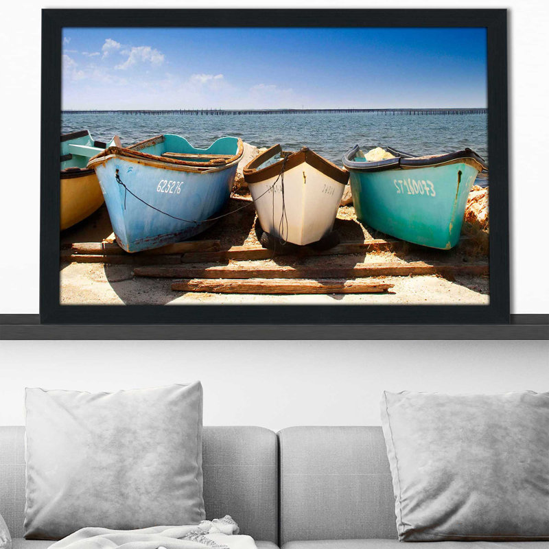 Brise-lames par - Photographie, Cadre espresso, H 21,5 po x l 27,5 po x P 0,75 po