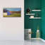  «Primaire 8» par Carol Young, art mural sur toile, 40 po x 20 po