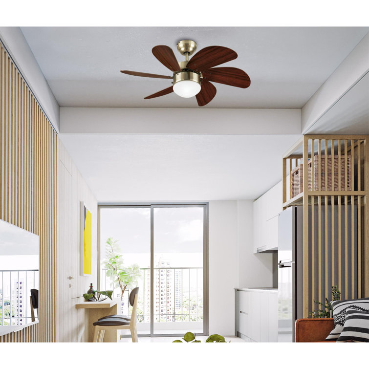Jerseyville 30'' Ceiling Fan with Light Kit
