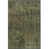 Rapture Flatweave Acrylic/Cotton/Rayon Geometric Area Rug in Olive Green
