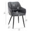 45.5cm H Upholstered Metal Armchair-773313910
