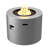 32'' W Concrete Style Propane Outdoor Alloy Steel Frame Fire Pit In Gray (Update Version)