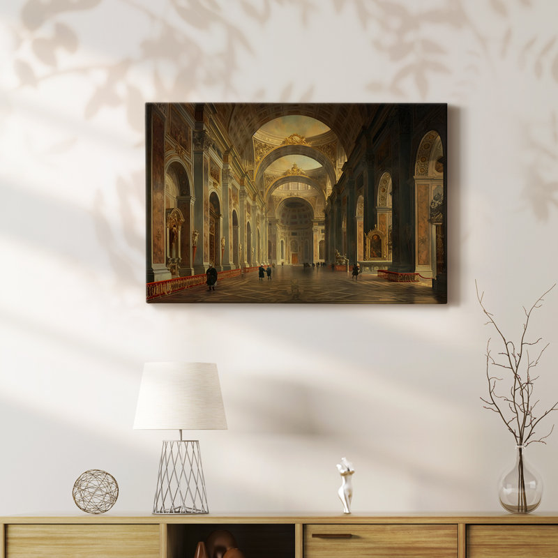 LANDSCAPE CCXXII - Toile tendue avec châssis de qualité supérieure - Prêt à être accroché, H 18 po x l 27 po