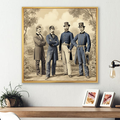 Militaires rétro vintage - I, art mural militaire