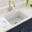 Nantucket Sinks 24-Inch Undermount Fireclay Kitchen Sink Wellfleet-2419W
