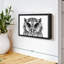 Impression sur toile chouette envoûtante-102358425