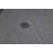 Streamline 36 in. x 36 in. Alcove Acrylic Shower Base in Matte Grey with Center Drain, Drain Included-118934365