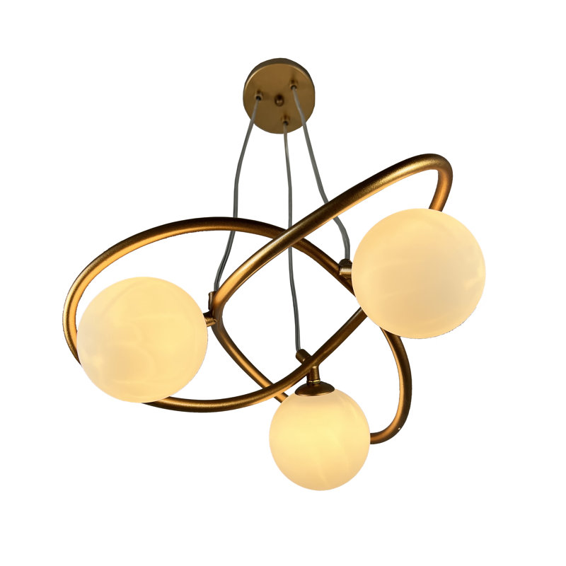 Crystabel 3 - Light Dimmable Geometric Chandelier