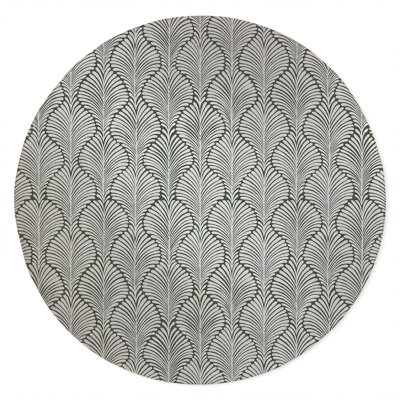 Elegant Palms Non-Slip Outdoor Rug