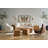 Hudson Solid Wood Top Cocktail Table
