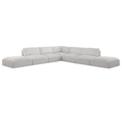 Hubband Upholstered L-Shaped Sectional Reversible