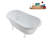 57.5'' x 29.5'' Soaking Acrylic Bathtub-83636146-90752935