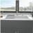 33x22" White granite composite Drop-in kitchen sink