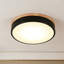 Luminaire de plafond encastré à DEL en bois Modern Modern Design