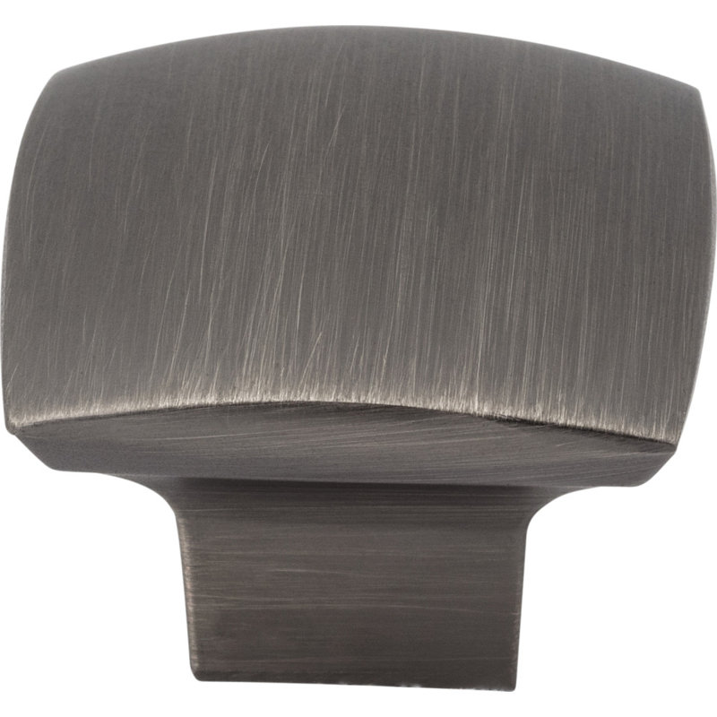 Sonoma Square Knob, Brushed Pewter