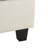 Upholstered Ottoman – Contemporary Footrest With Birch Wood Legs For Living Room & Bedroom