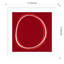 «Alex Dunn Red Circle» encadré sur papier par Alex Dunn-95959736-95959737