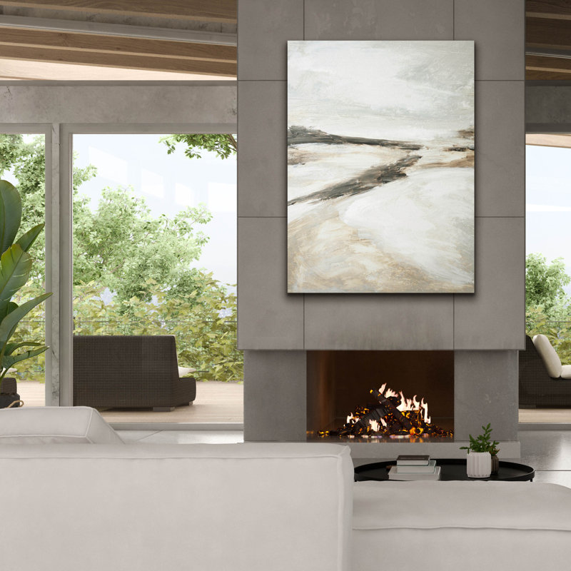  «Effortless No. 1» par LNS Design, art mural sur toile, 40 po x 54 po