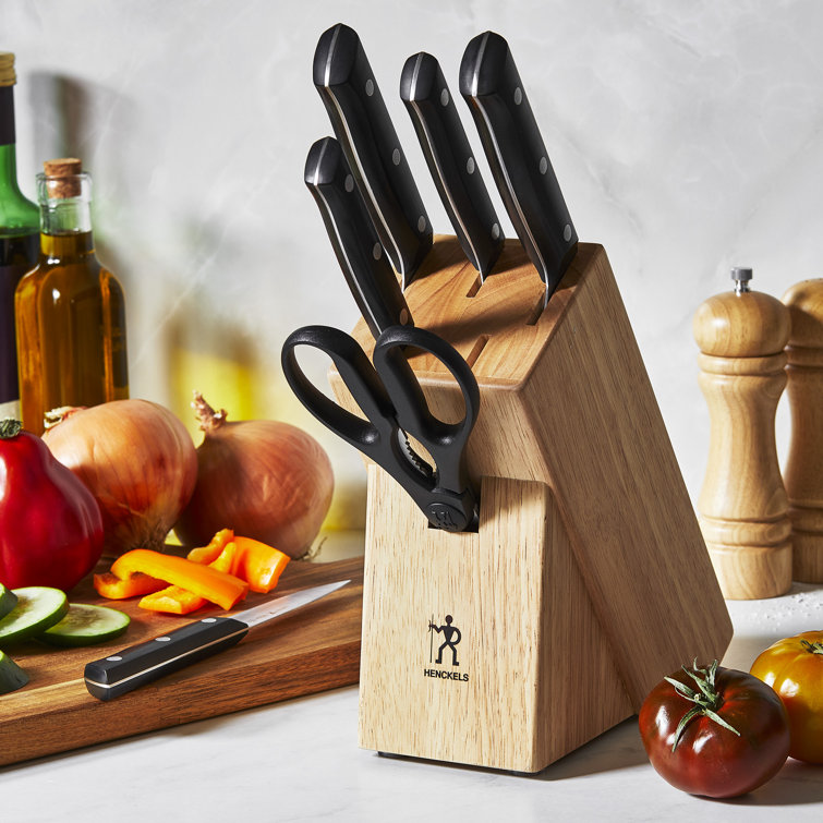 Henckels Graphite 7-Piece Self-Sharpening Knife Block Set