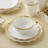 Regency Gold Set of 4 Dinner Plate 11"