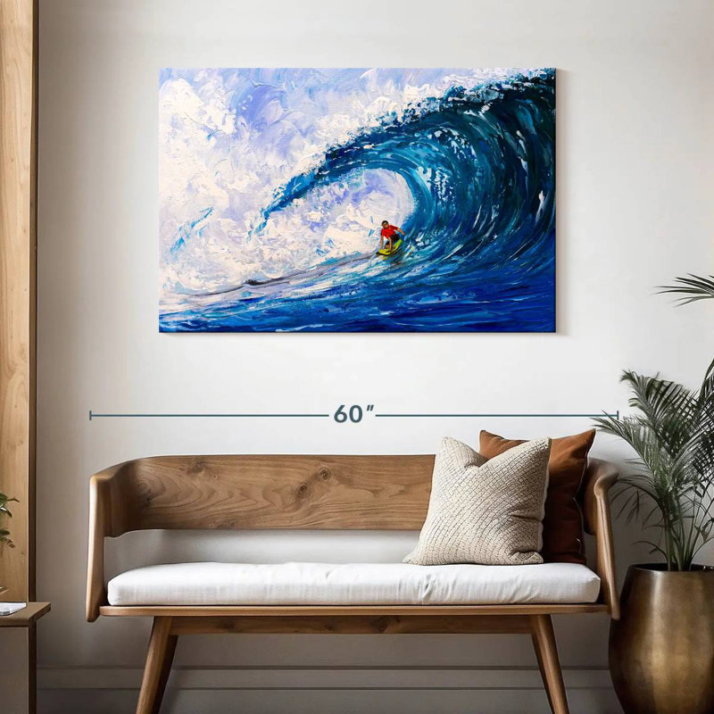 Senne Surfer, 30" H x 45" W
