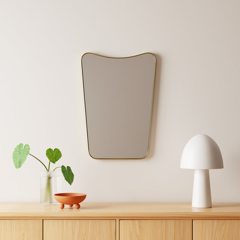 Beale Metal Asymmetrical Wall Mirror