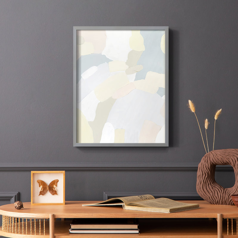 «Sweet River II», reproduction encadrée - bois massif, Gris, H 10 po x l 8 po