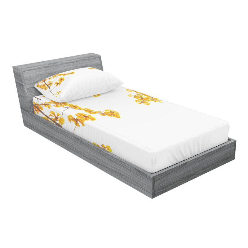 Microfiber Sheet Set, Twin XL Sheet Set with Fitted Sheet