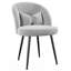 Chaise de coiffeuse ronde avec coussin de proue - Chaise de coiffeuse, tabouret de salon-205849880