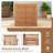 Rikako Acacia Wood 2 - Person Patio Conversation Set with Cushions-1155324513
