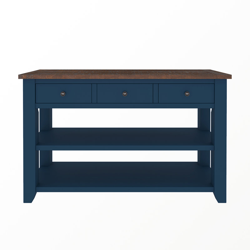 Console 48,82 po Elengi, Bleu