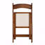 Chaise d'appoint rembourrée pliante de base, peu encombrante et facile à transporter