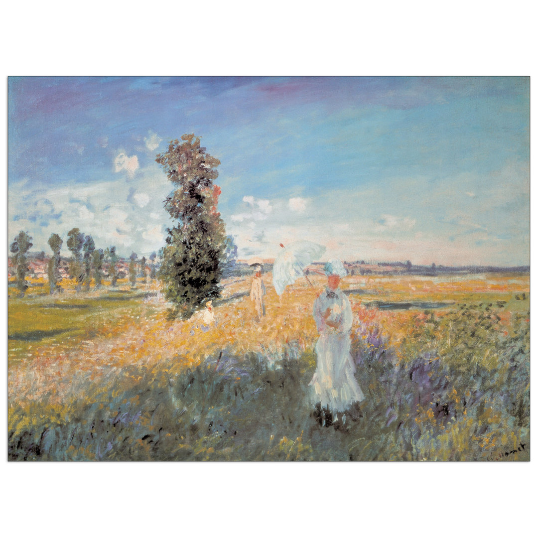 Claude Monet - No Frame Print on Wood