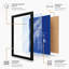 Microphone Moment Minimalist 1 Piece Single Picture Frame Wall Art-136647018-136647019